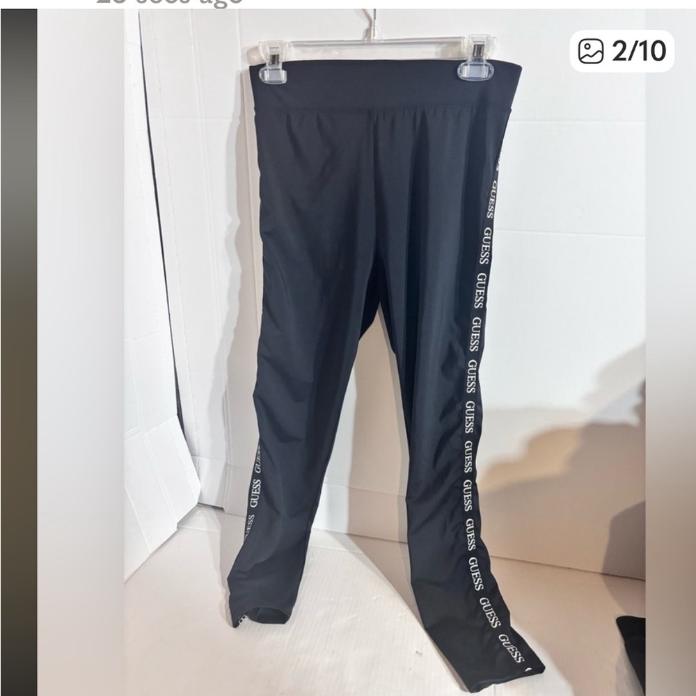 Guess Black High-Waisted Women leggings - Picture 2 of 7